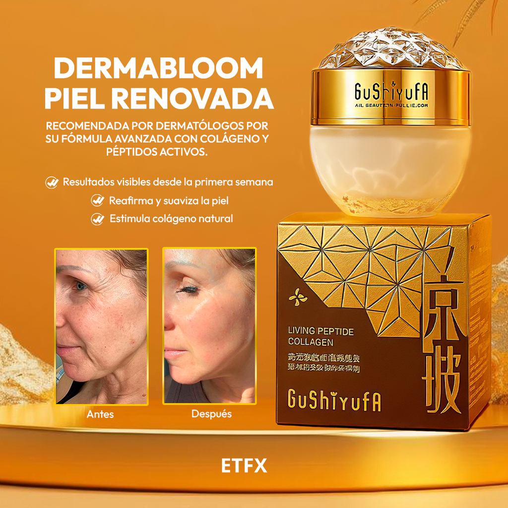 DERMABLOOM™ – Juventud, Firmeza y Luminosidad en Cada Aplicación